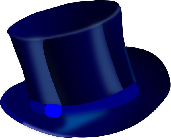 Синяя шляпа для детей