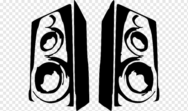 Колонки силуэт