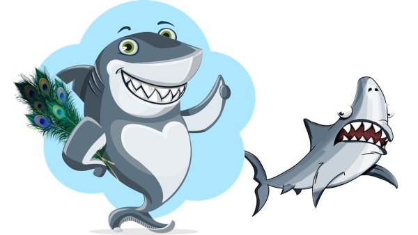 Акула смайлик