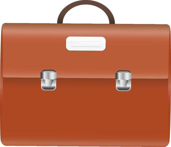 Портфель иллюстрация