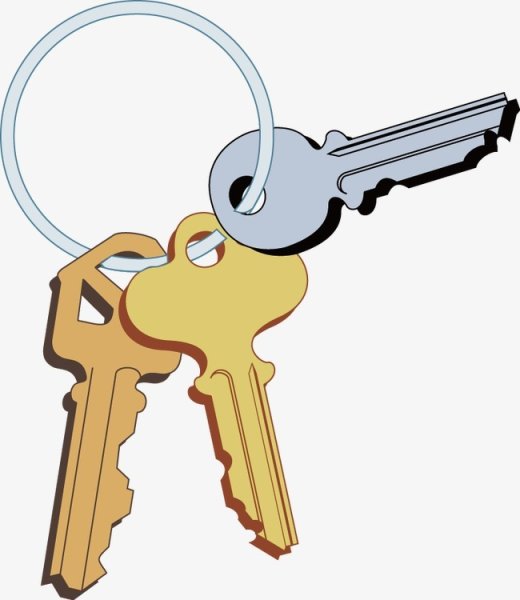 Связка ключей вектор