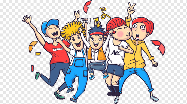 Молодежь мультяшная