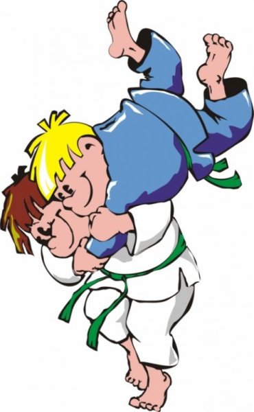 Мультяшные дзюдоисты