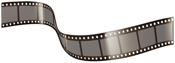Кинолента на прозрачном фоне