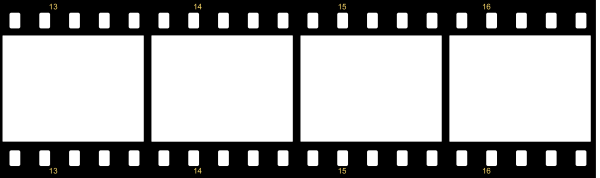 Фотопленка с кадрами