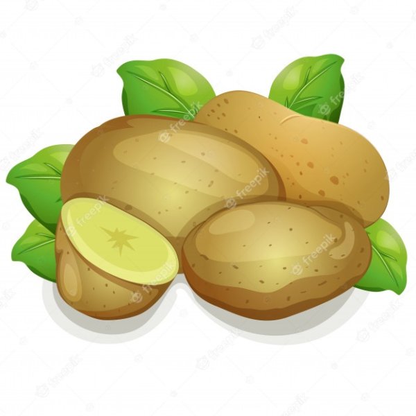 Нарисовать картофель