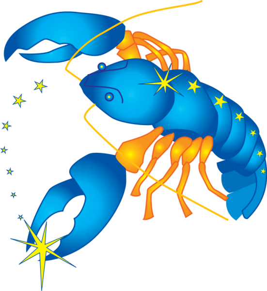 Символ зодиака Скорпион цветной