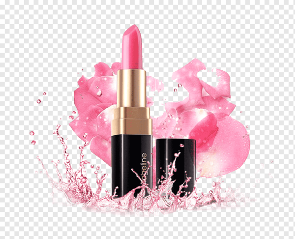 Баннер косметика розовый