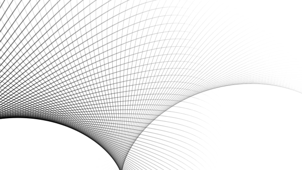 Векторные линии на прозрачном фоне