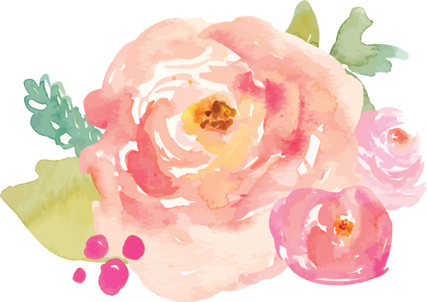 Акварельный букет