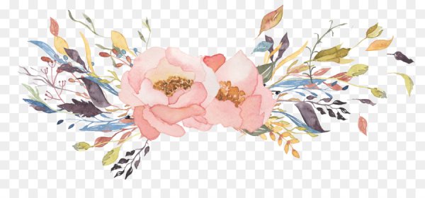 Акварельные птички на белом фоне