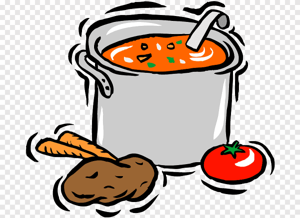 Мультяшные блюда с едой