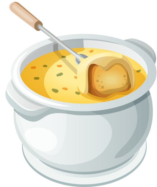 Суп мультяшный