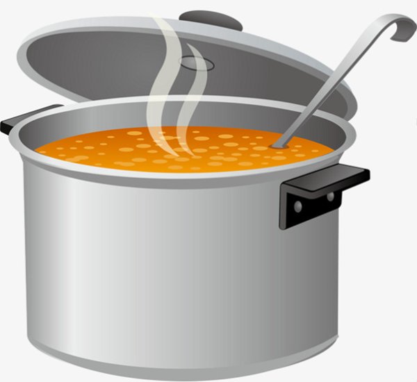Суп в кастрюле