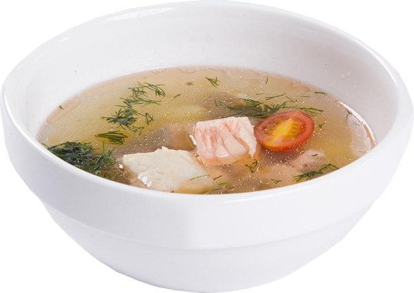 Уха на белом фоне