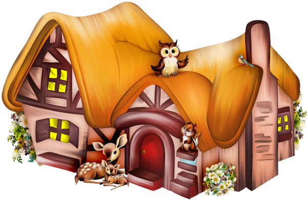 Дом мультяшный