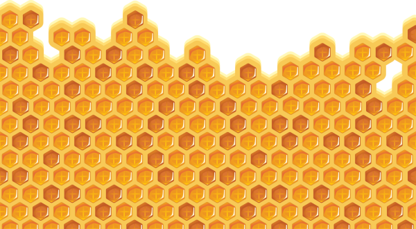 Фон с сотами