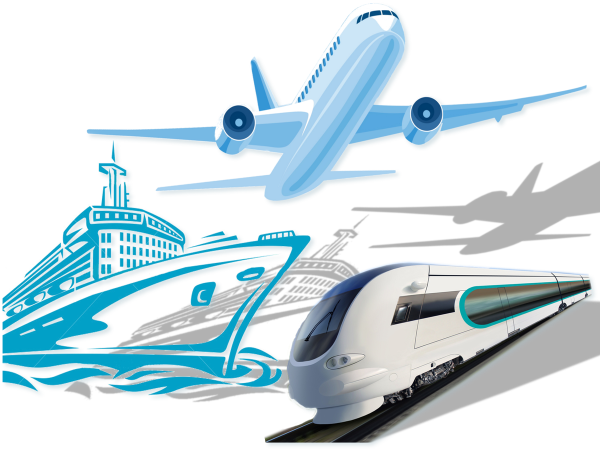 Самолет поезд корабль