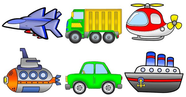 Транспорт рисунки для детей
