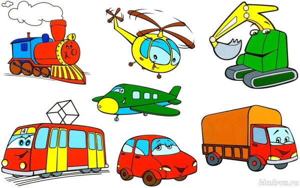 Транспорт детский сад