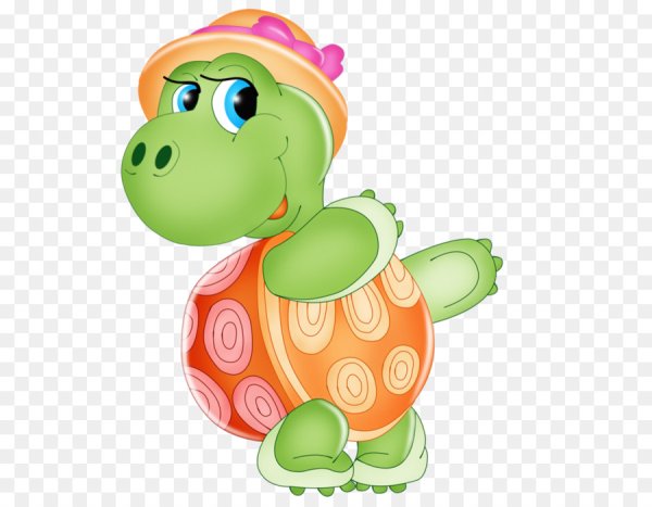 Черепашка мультяшная