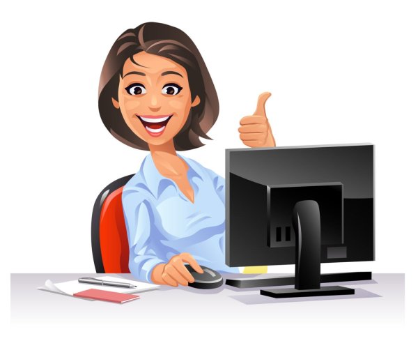 Бухгалтер мультяшный