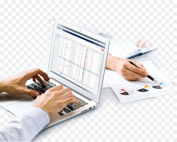 Бизнес на прозрачном фоне