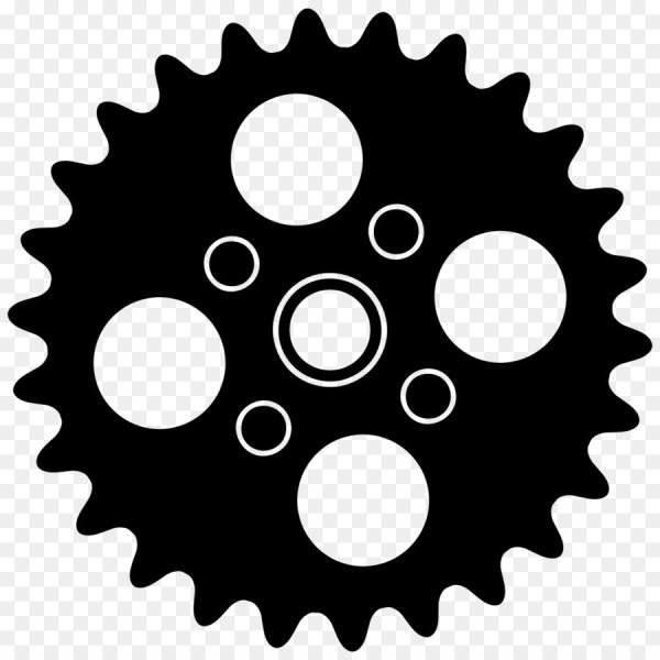 Шестерня силуэт