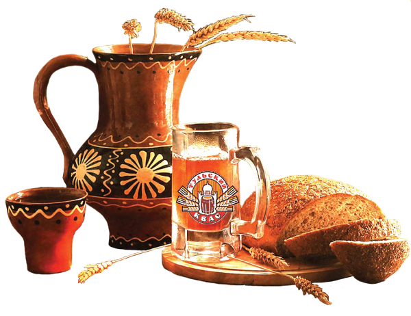 Квас в кувшине