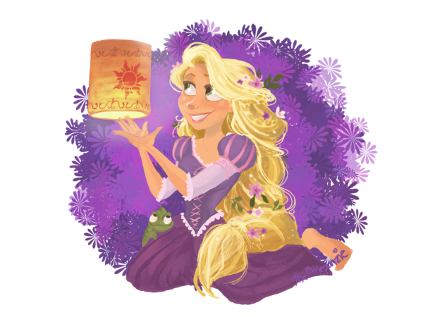 Принцессы Диснея Рапунцель