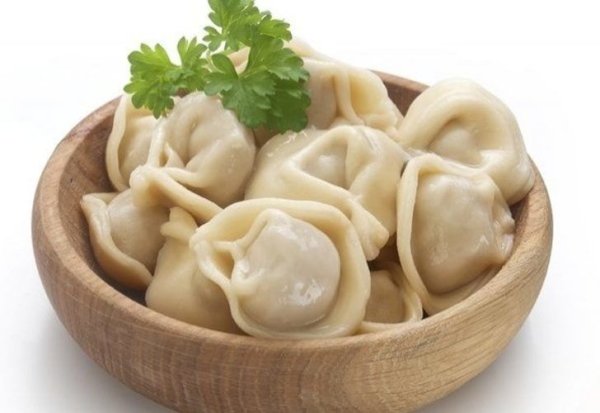 Пельмени на прозрачном фоне