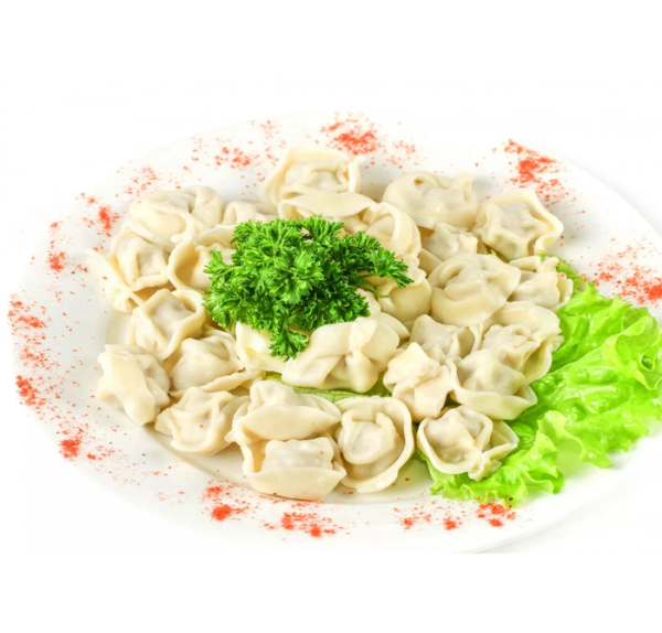 Пельмени с зеленью