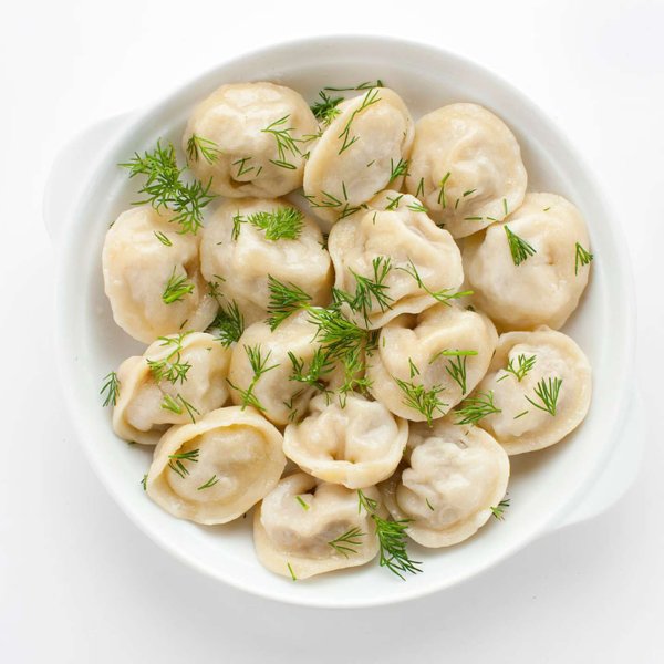 Пельмени на прозрачном фоне