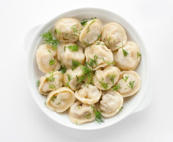 Чашка пельменей