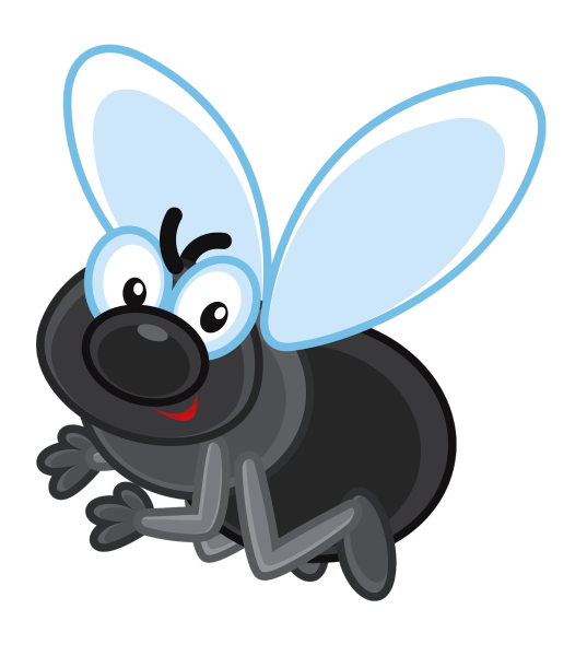 Муха мультяшный