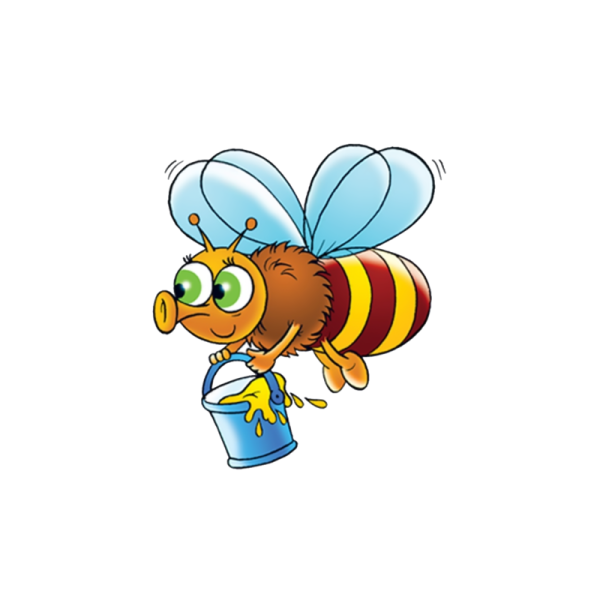Пчела с ведерком
