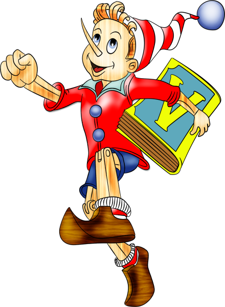 Сказочные персонажи Буратино