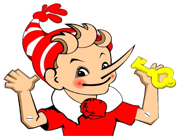 Буратино прощается