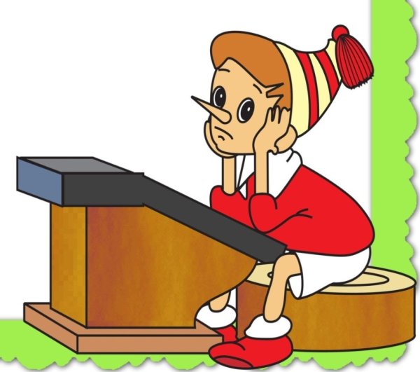 Буратино на пеньке