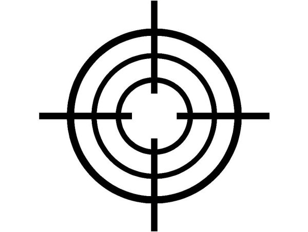 Мишень без фона