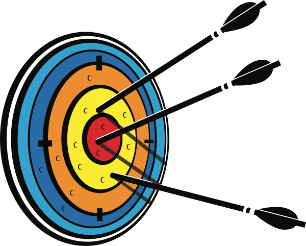 Мишень со стрелой