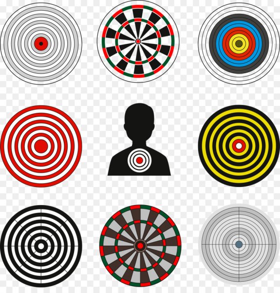 Мишень для лука вектор