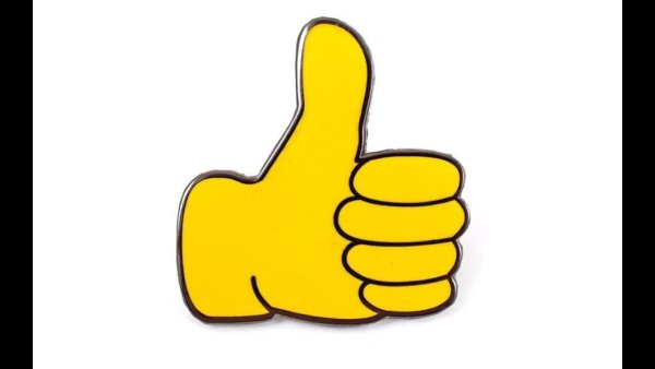 Смайлик с большим пальцем