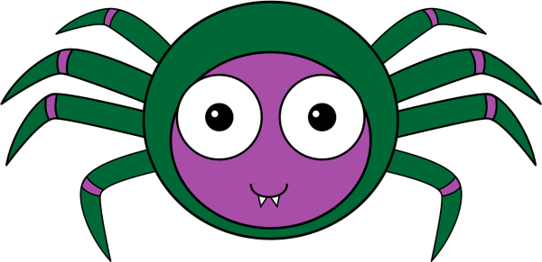 Паук мультяшный