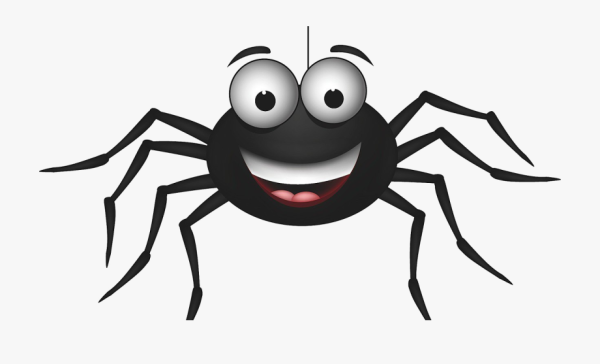 Паук мультяшный