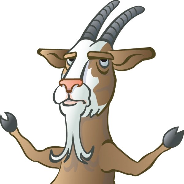 Козёл из мультфильма