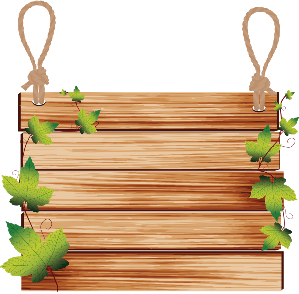 Деревянная табличка