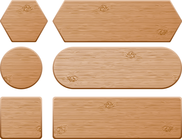 Деревянная плашка