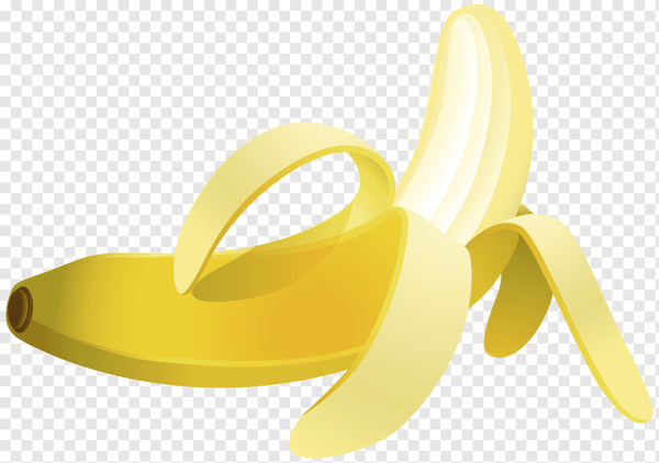 Банан векторное изображение