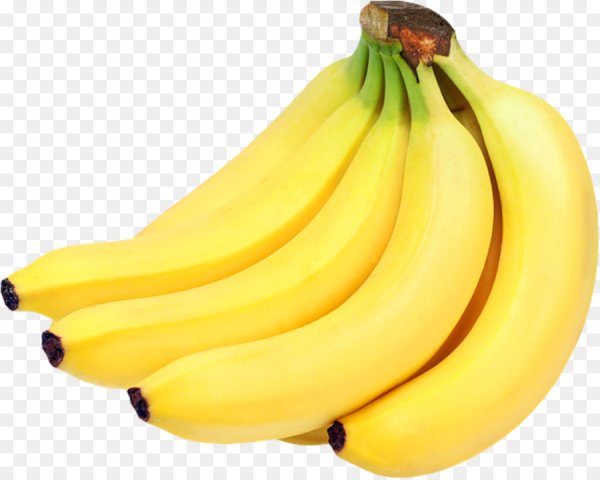 Банан на прозрачном фоне